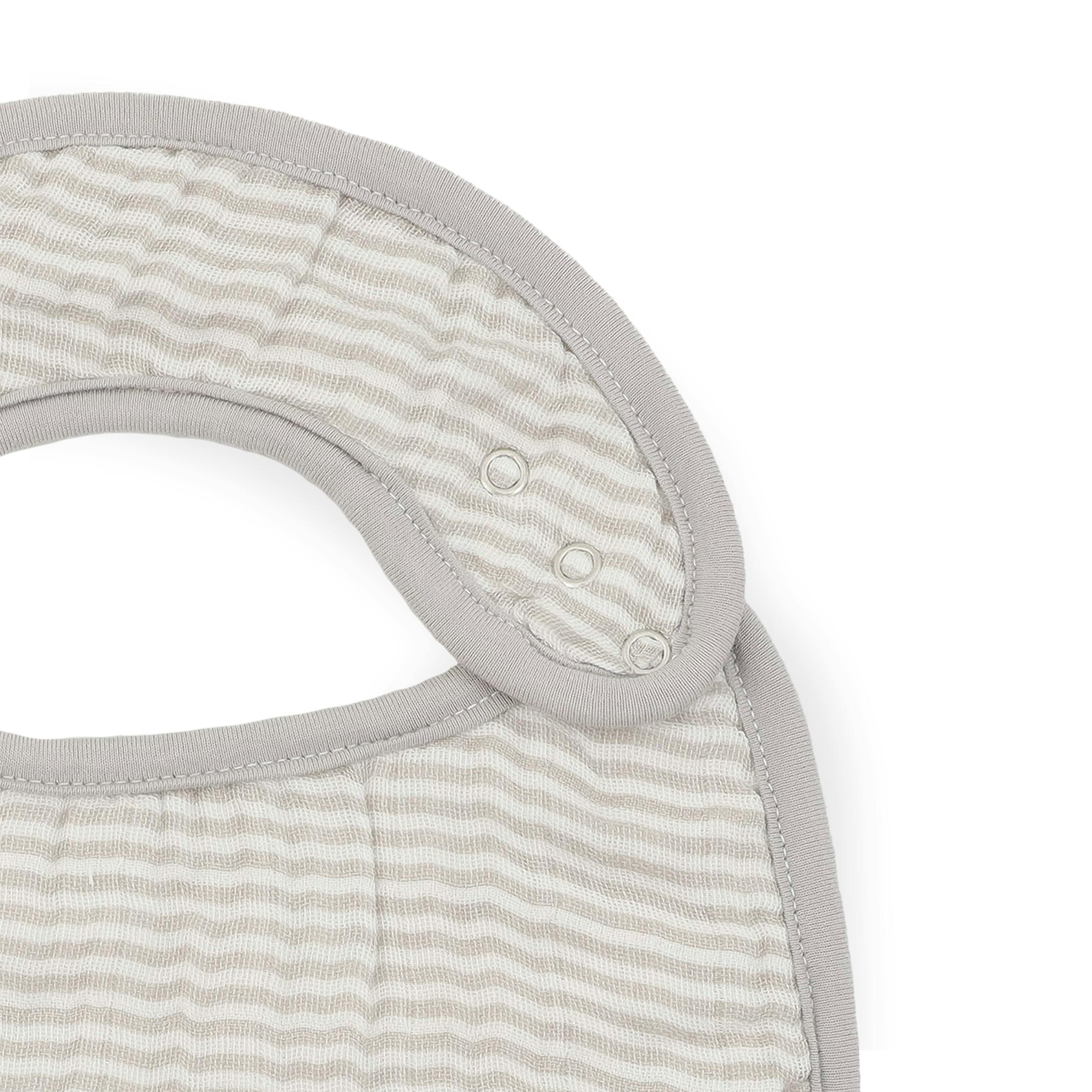 Organic Cotton Muslin Classic Bib 3 Pack - Sage Suns