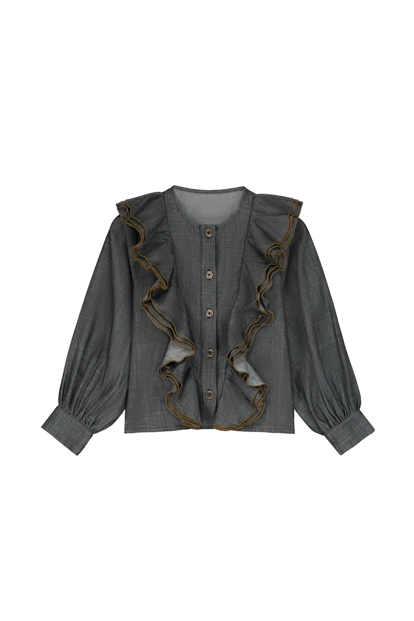 Soft Denim Blouse