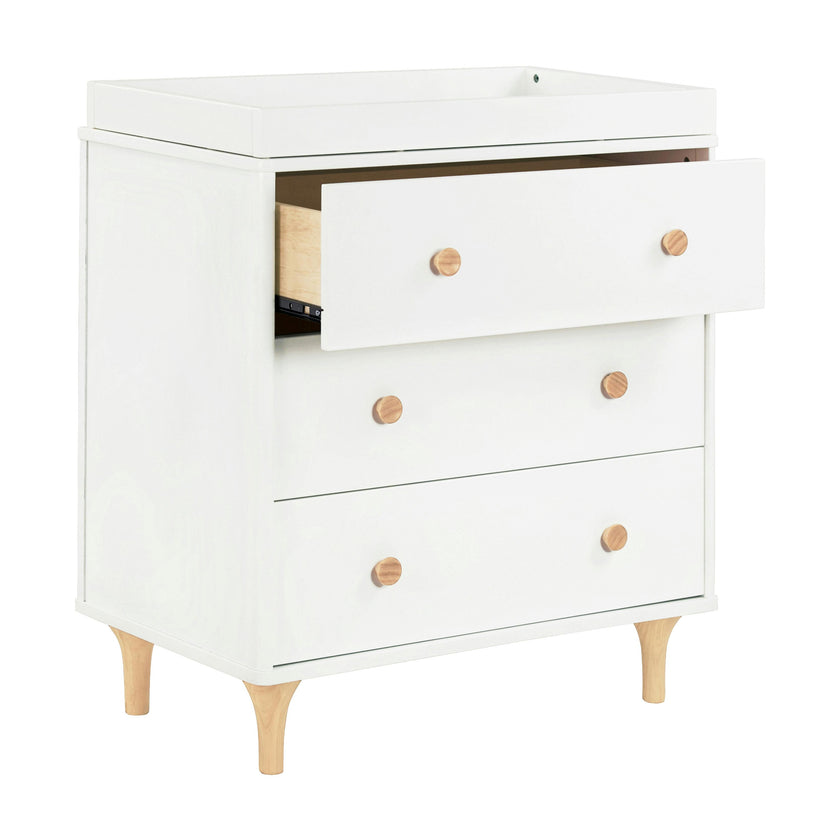 Lolly 3-Drawer Compact Changer Dresser with Removable Changing Tray (34")