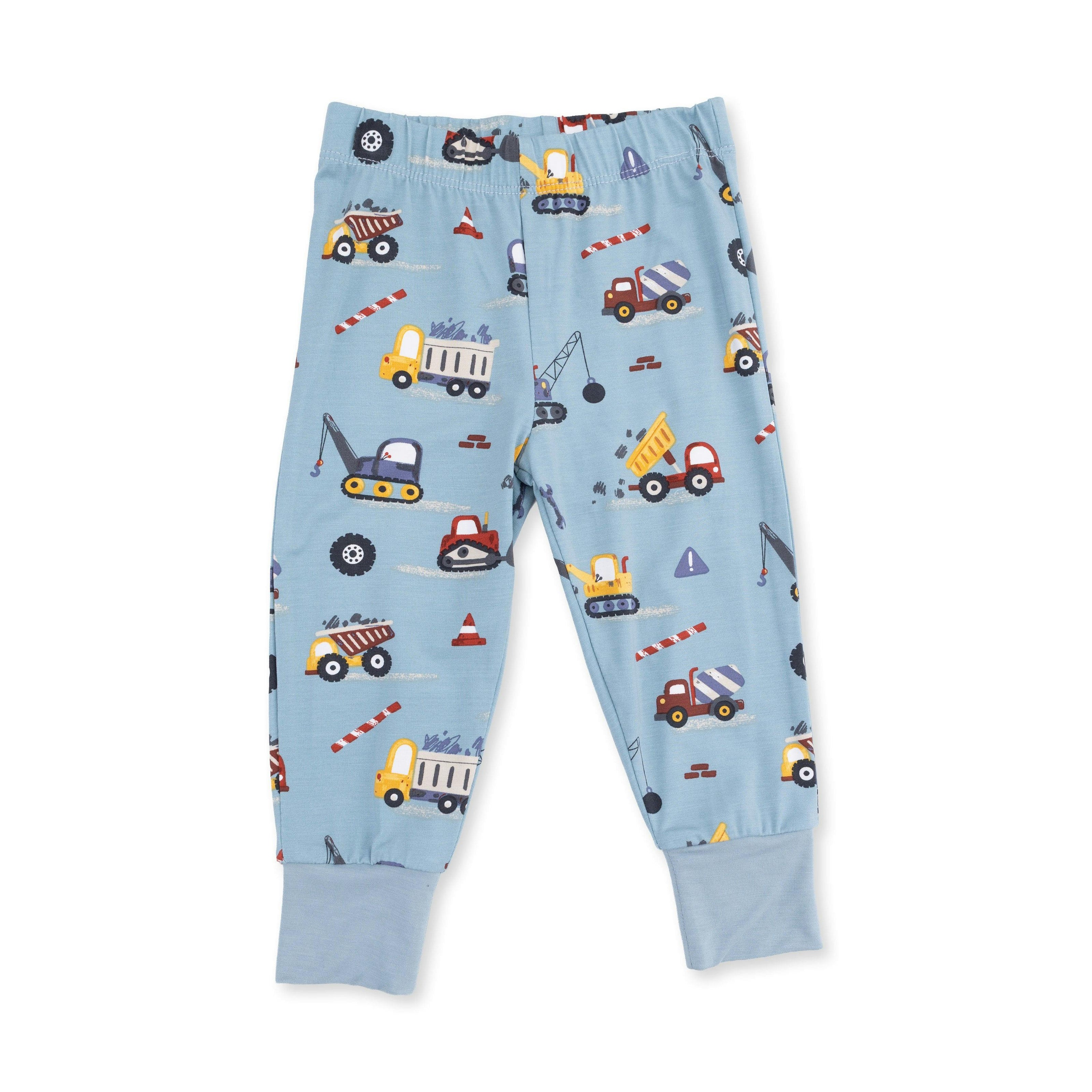 Crayon Construction - Short Sleeve Loungewear Set