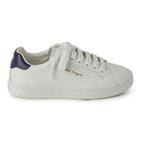 White, Navy Sneakers