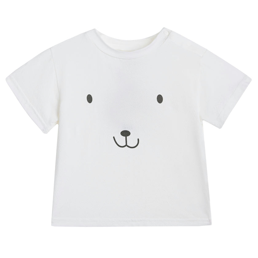 White Smile Checkered Set