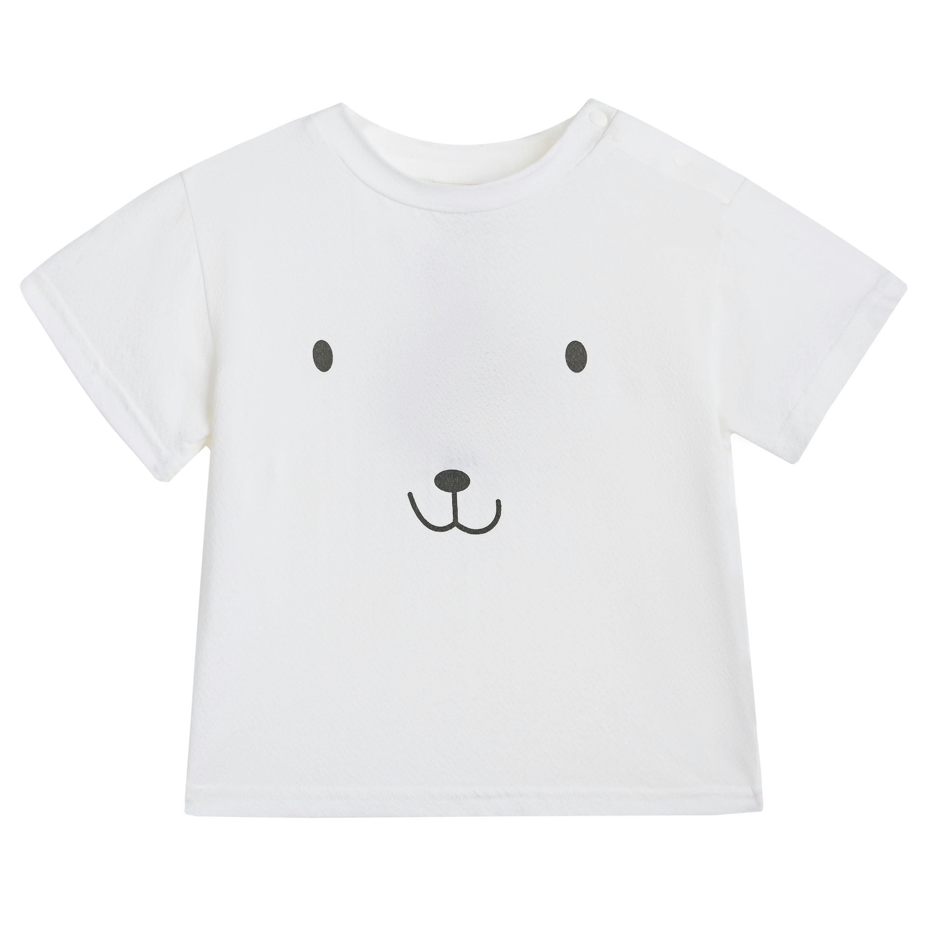 White Smile Checkered Set