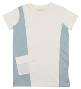 Colorblock Pocket Short Sleeves Tee