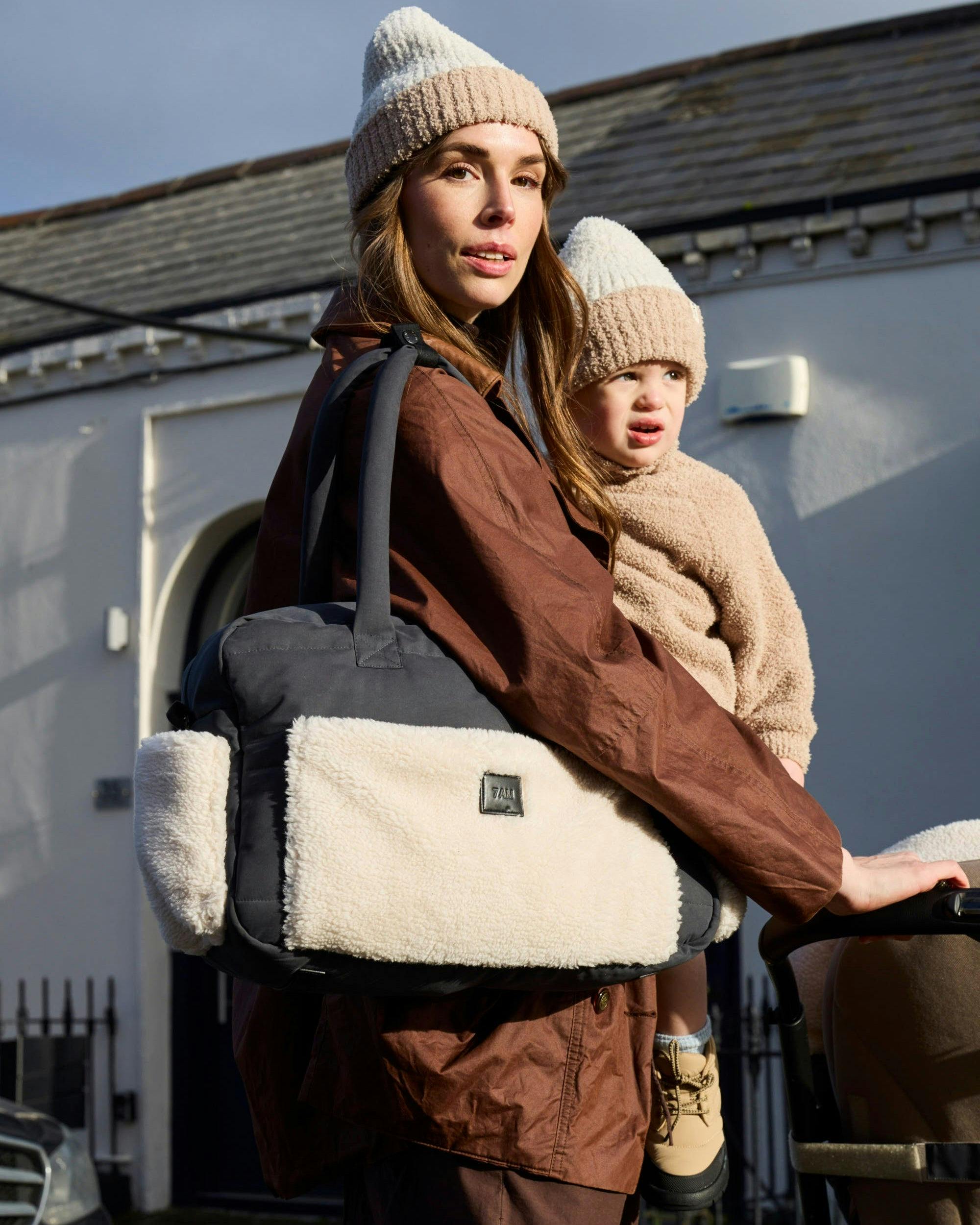 Soho Diaper Carryall • Benji Appliqué