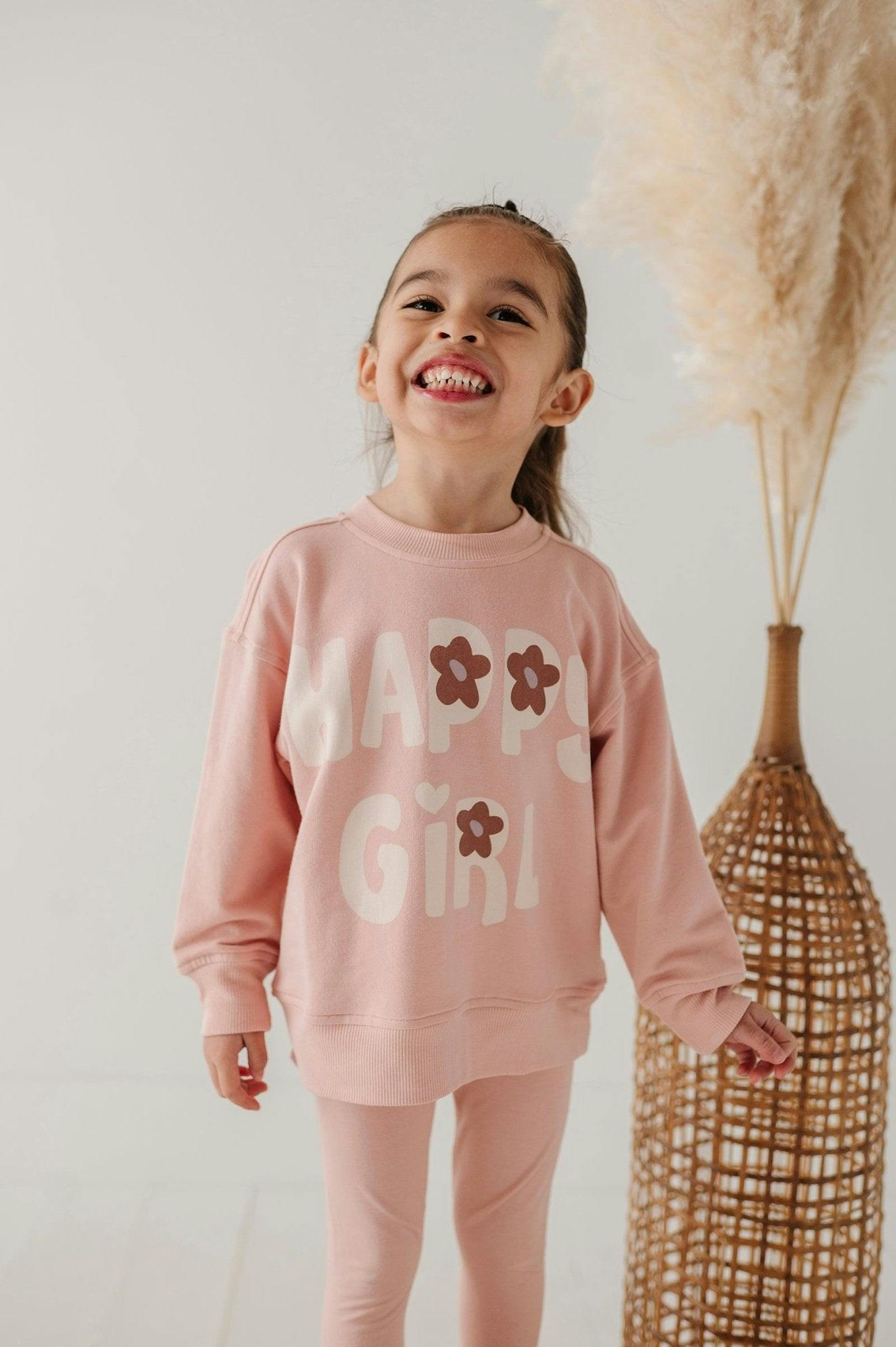 Girl's Boxy Sweatshirt