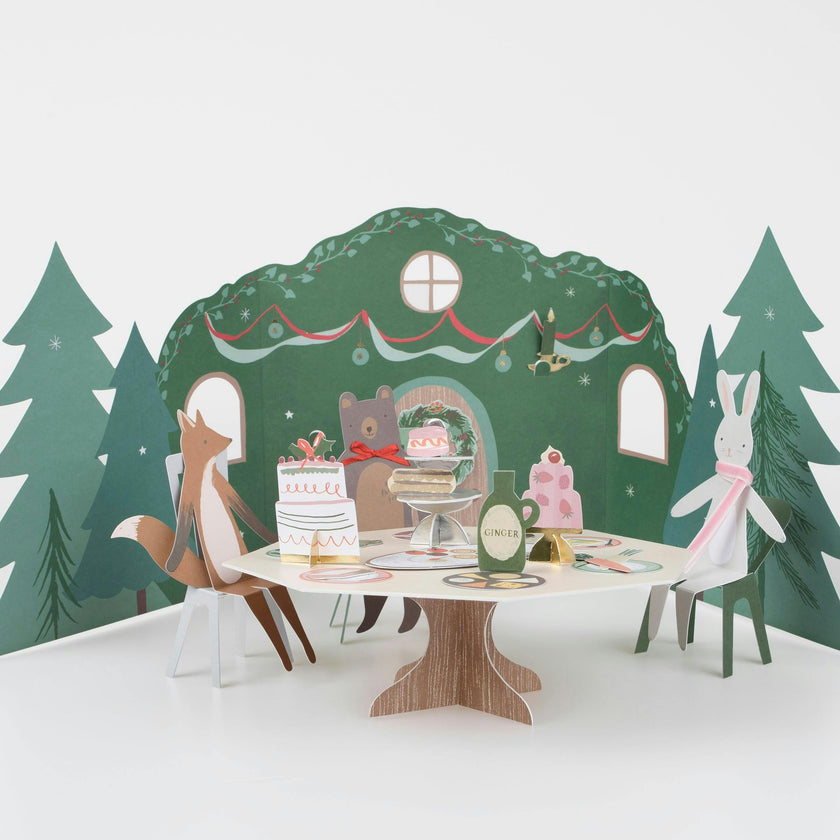Owl'S Party Paper Play Advent Calendar