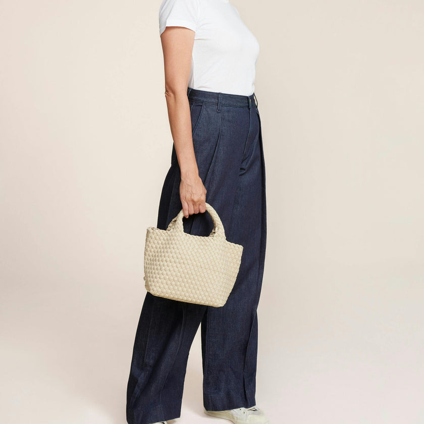 St. Barths Small Tote | Ecru