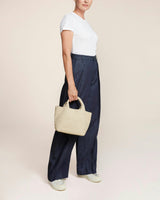St. Barths Small Tote | Ecru