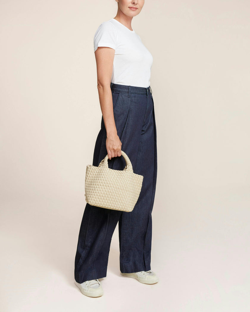 St. Barths Small Tote | Ecru