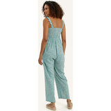 Women's Maternity Marais Smocked Bust Sleeveless Strap Jumpsuit