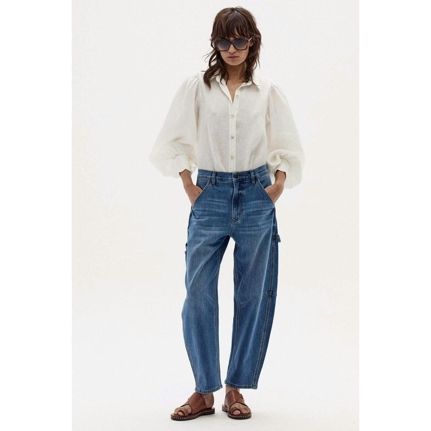 Ambar Denim Pants - Washed Indigo