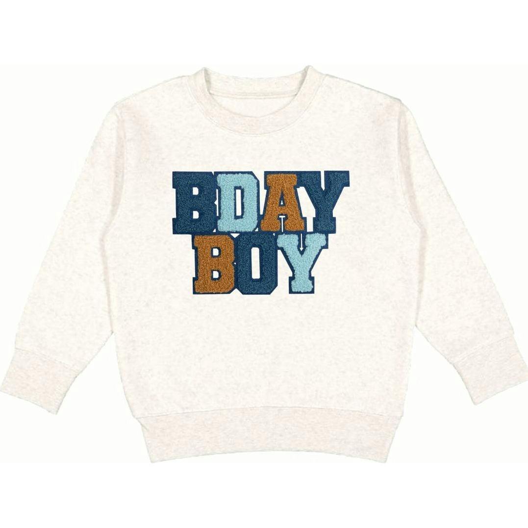 Birthday Boy Patch Sweatshirt