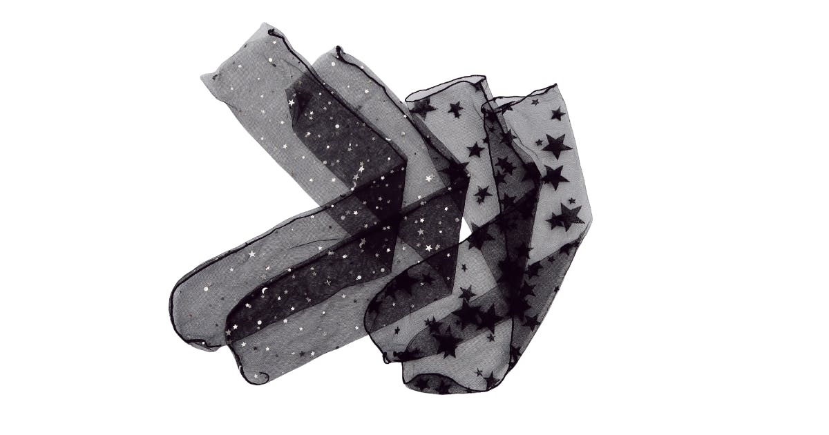 Spooky Cute Tulle Socks