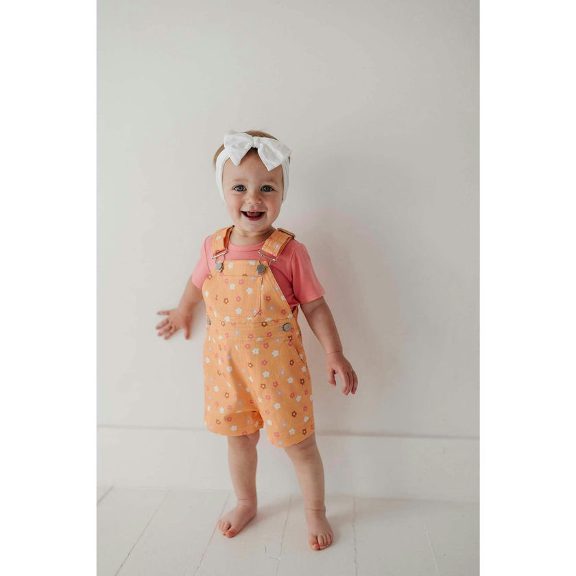 Baby Cotton Overalls Set