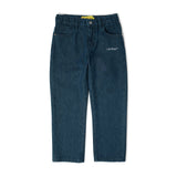 Medium Blue Logo Jeans