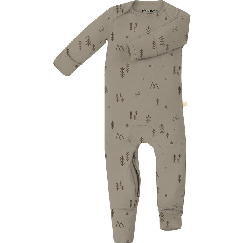 Ultra-Soft Convertible Pajama, Brown