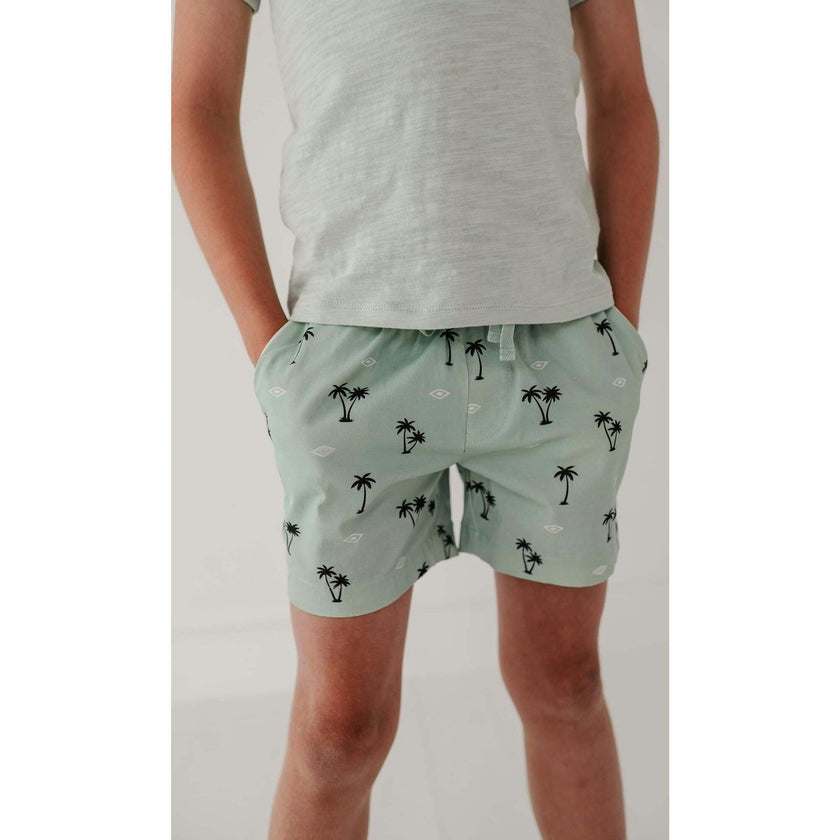 Boy's Twill Beach Shorts