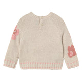 Milk Petal Jaquard Jumper