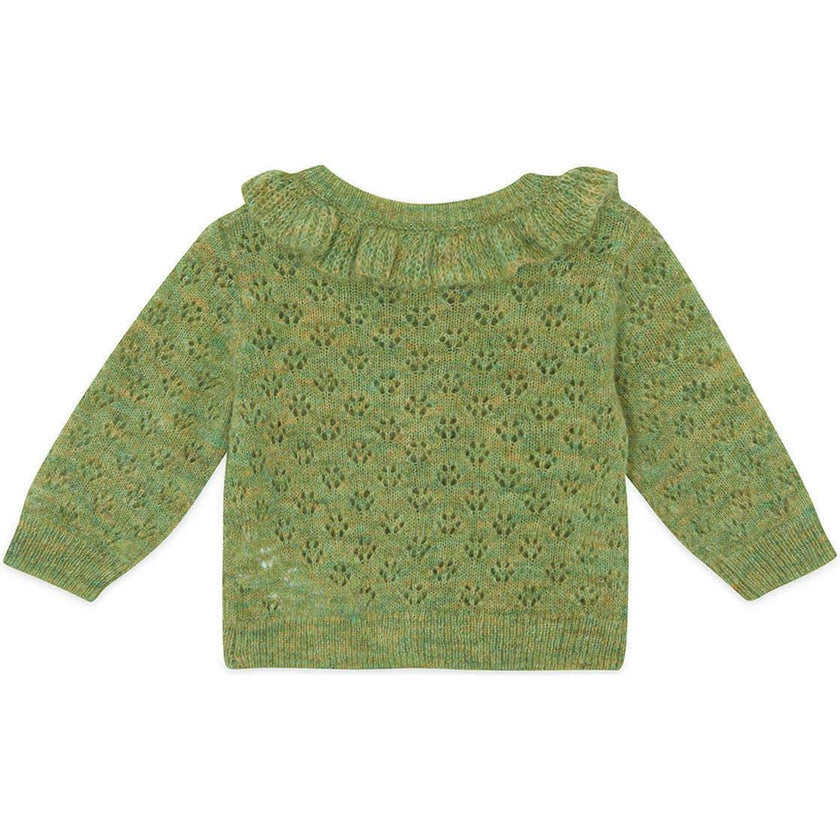 BONTON Corolle Baby Cardigan - Prairie Green