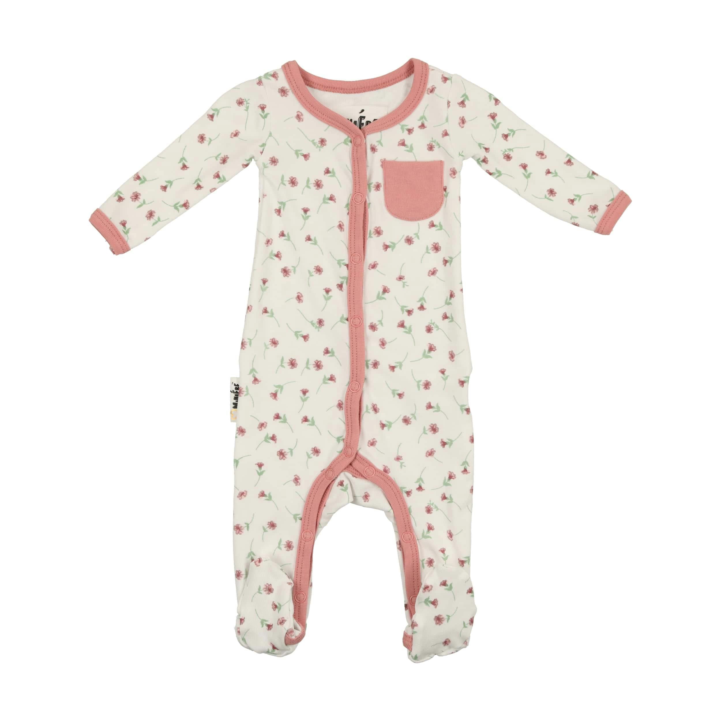 All Over Floral Footie