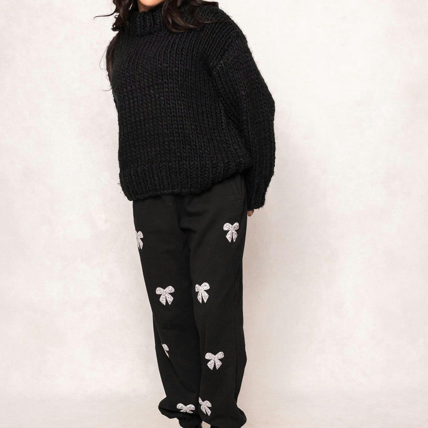 Micah Jogger Sweatpants in Black