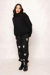 Micah Jogger Sweatpants in Black
