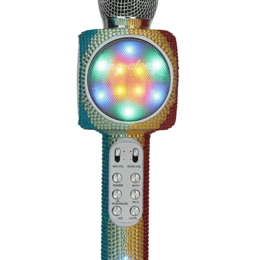 Sing-along Bling Bluetooth Karaoke Microphone