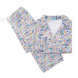Jackson Hole Women’s Button Front Long Pajama Set