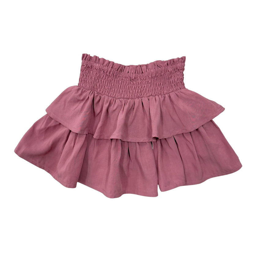 Girls Mini Skirt in Mesa Rose