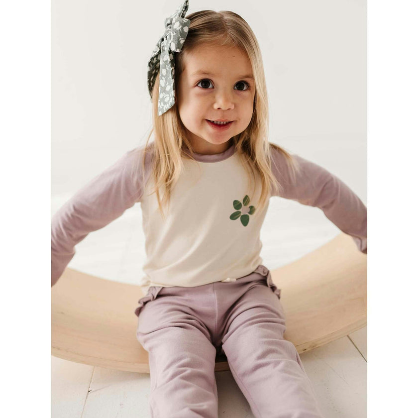 Girl's Long Sleeve Baseball Tee