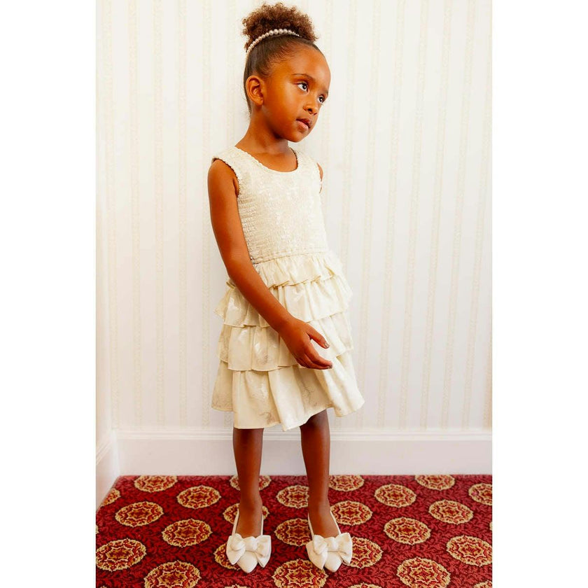 Mini Aiden Dress in Cream