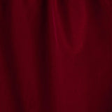 The Velvet Bow Dress, red