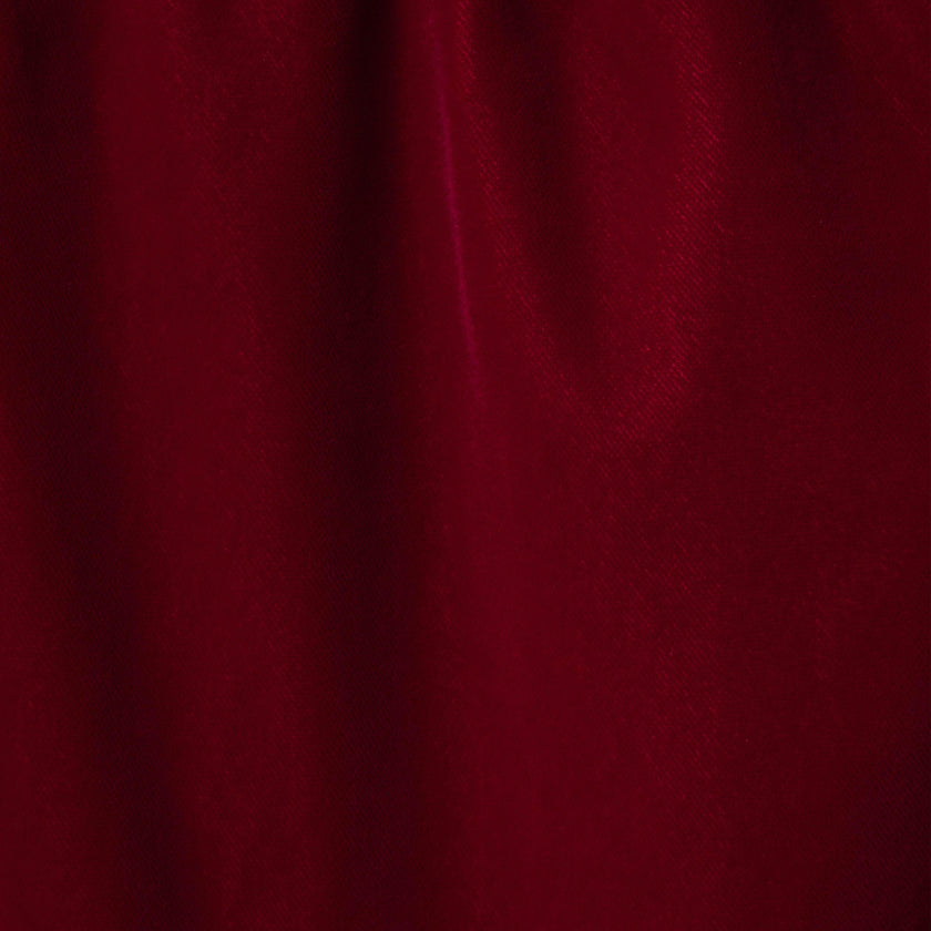 The Velvet Bow Dress, red