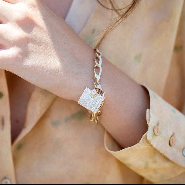 Ellipse Link Chain Bracelet