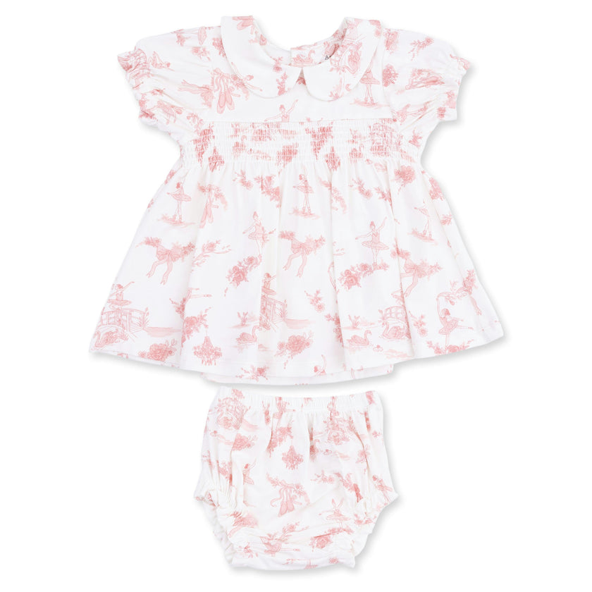Ballet Toile - Smocked Dress Set