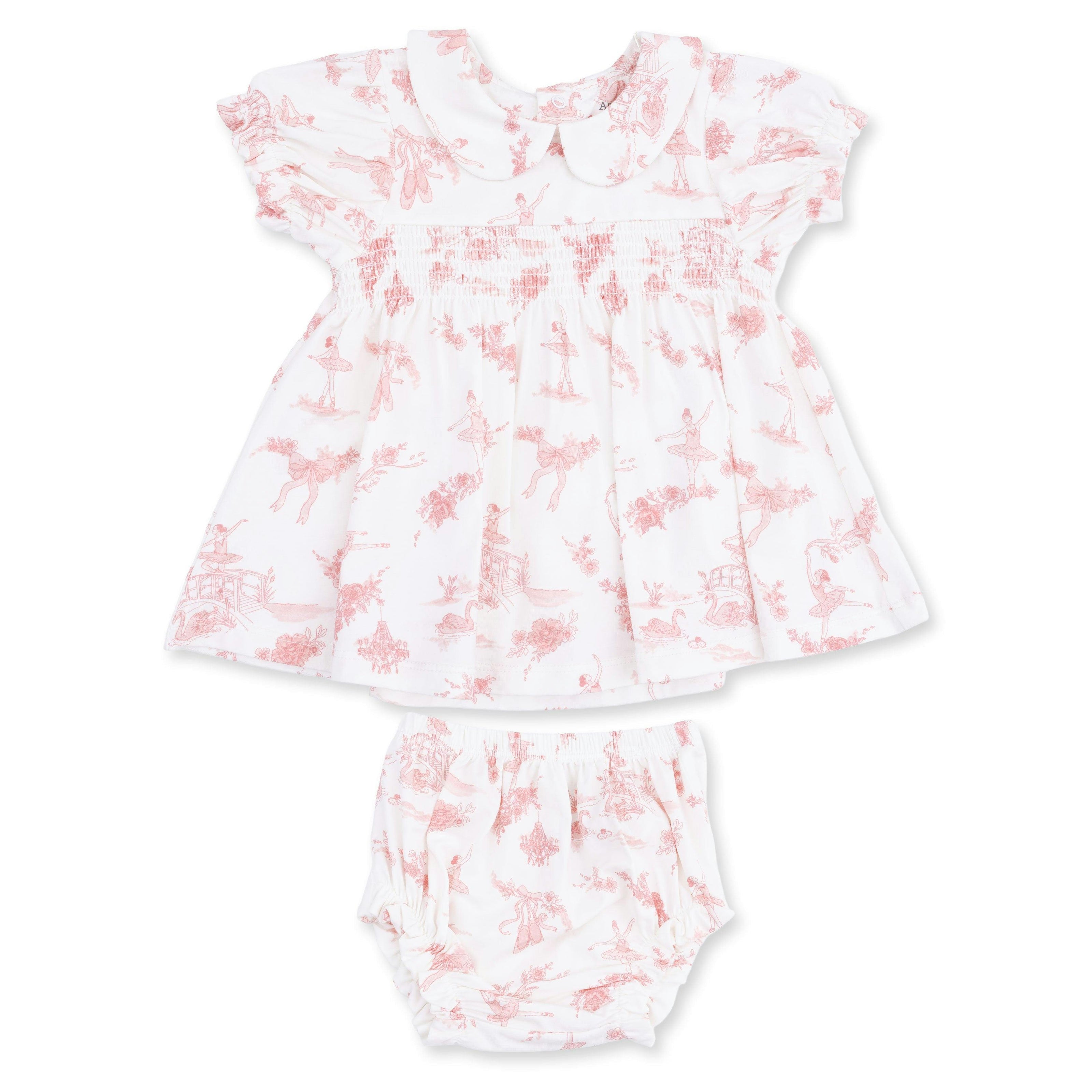 Ballet Toile - Smocked Dress Set