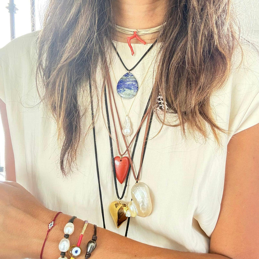 Lola Sodalite Pendant Necklace