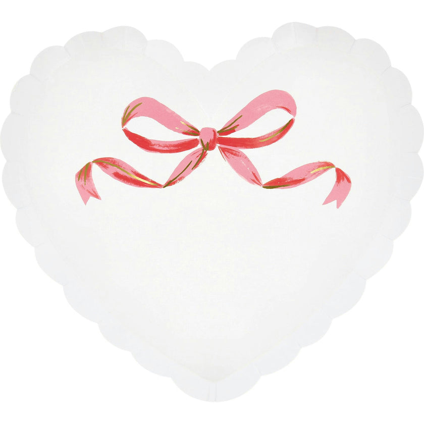 Coquette Heart Plates