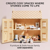 Marie's Natural Wood Dolls House