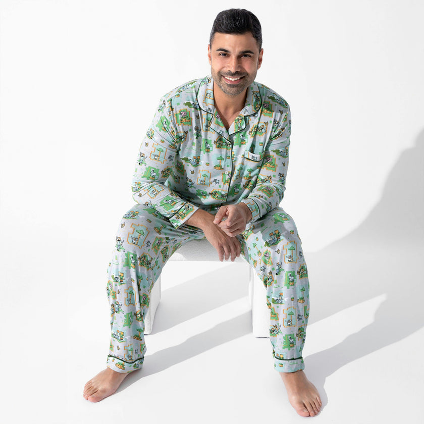 Minecraft: Overworld Dreams Bamboo Men's Pajama Set