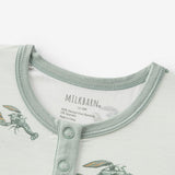 Mint Lobster Luxe Stretch Shortall