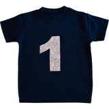 Liberty of London Children's Birthday Short Sleeve T-shirt - White