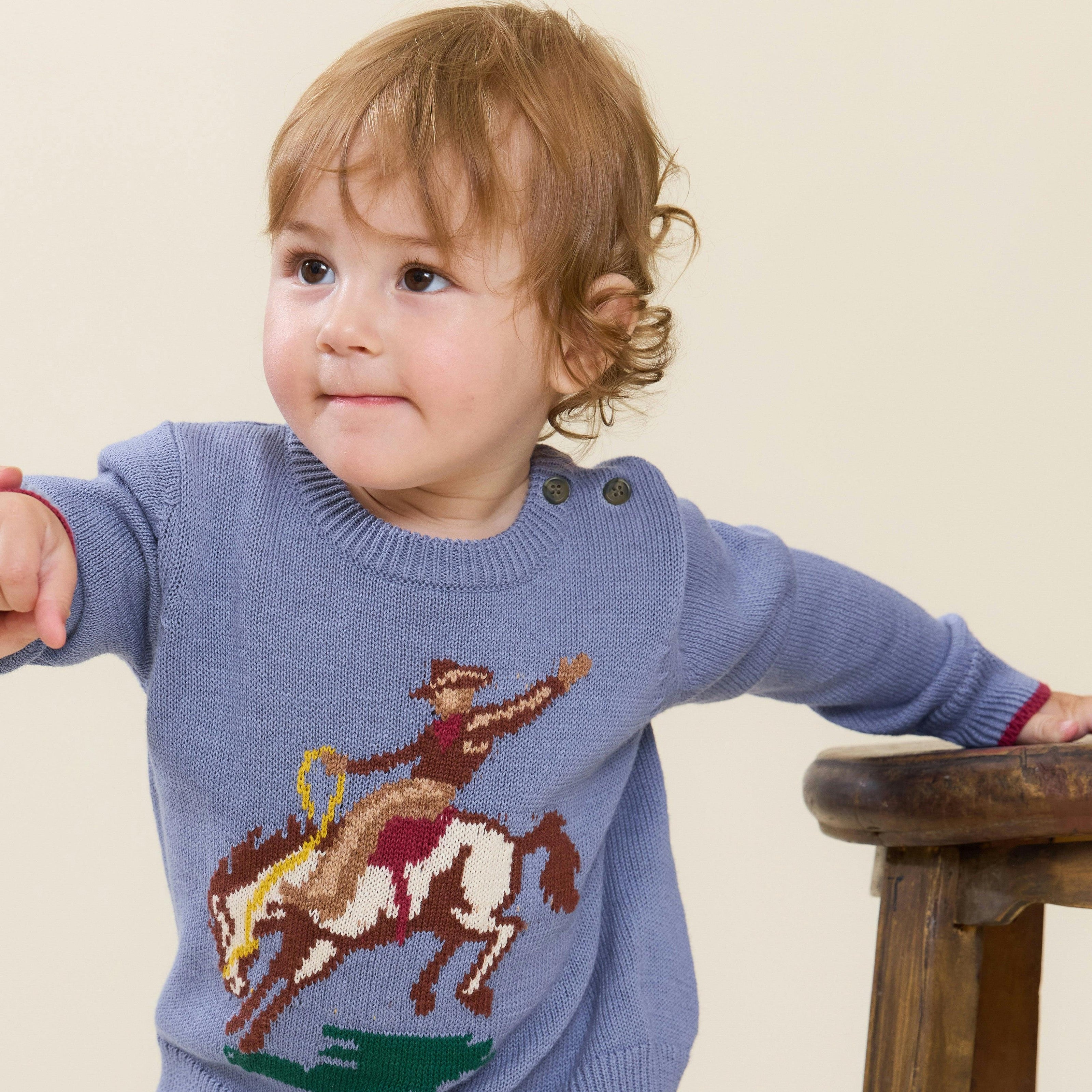 Baby Boys Oliver Sweater - Bronco