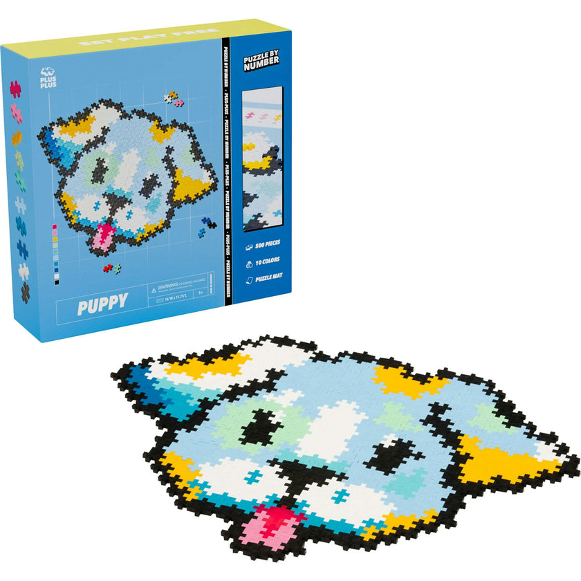 Plus-Plus: Puzzle by Number - - 500 Piece