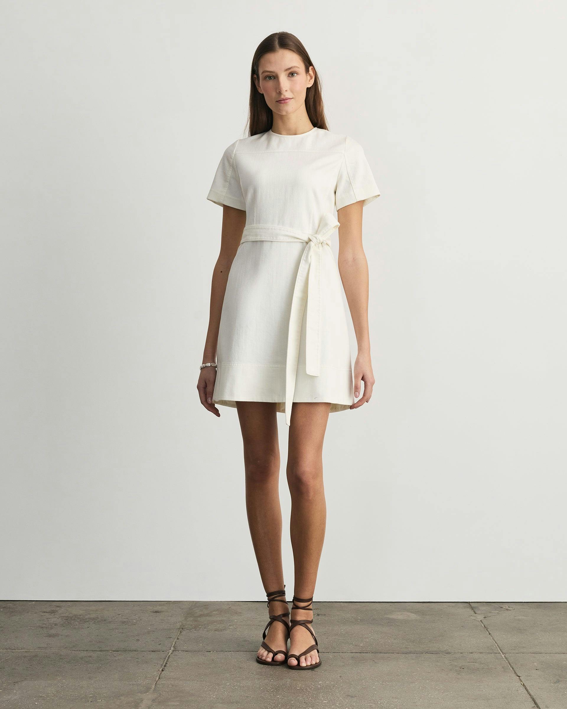 Short Ella Denim Dress
