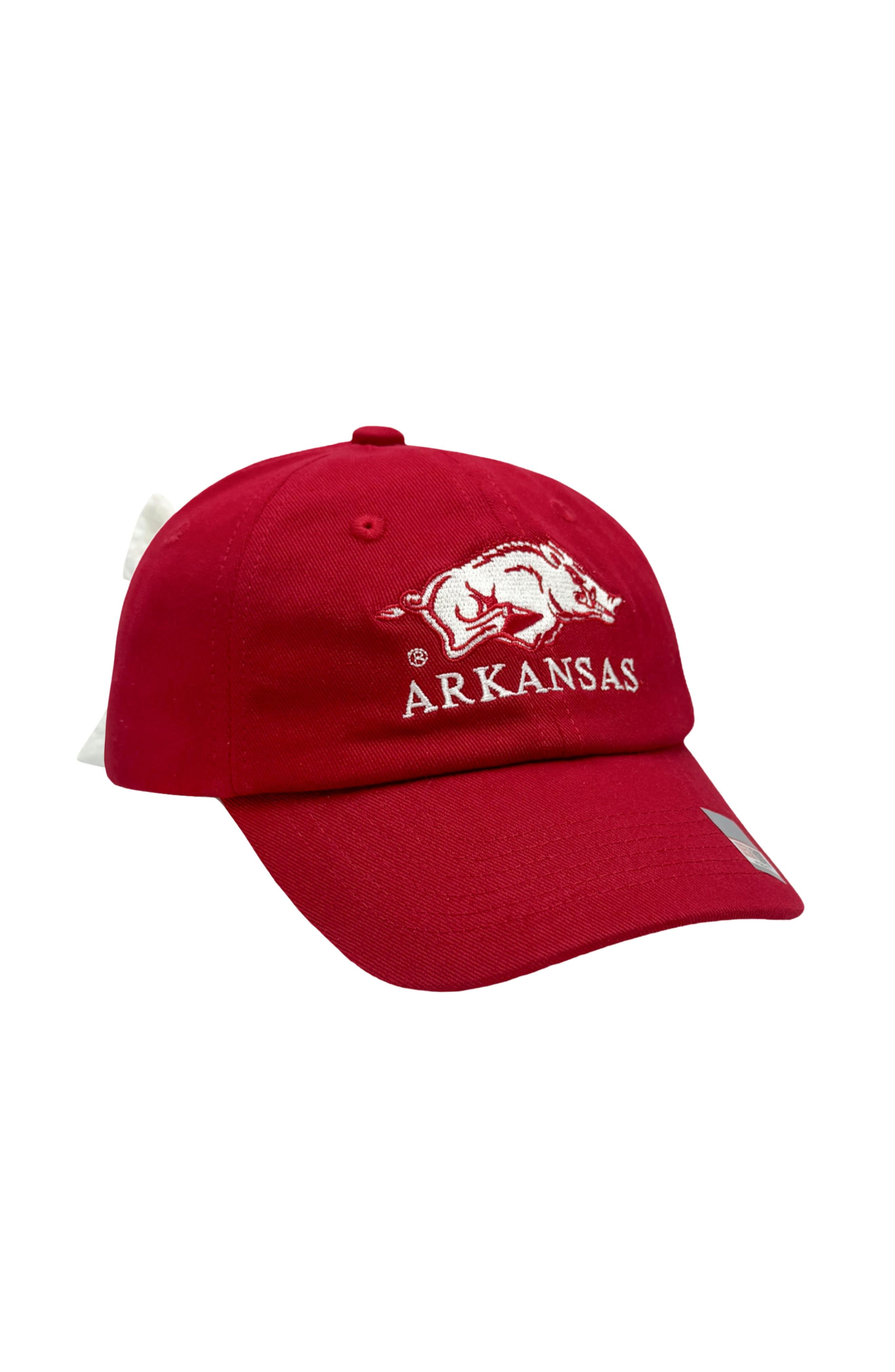 Arkansas Razorbacks Bow Baseball Hat