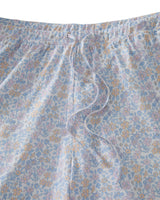 The Olivia Pima Short Set in Fleur Blanche