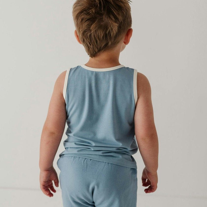 Boys Harem Shorts in Desert Mist