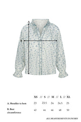 Harper Top in Floral Blues